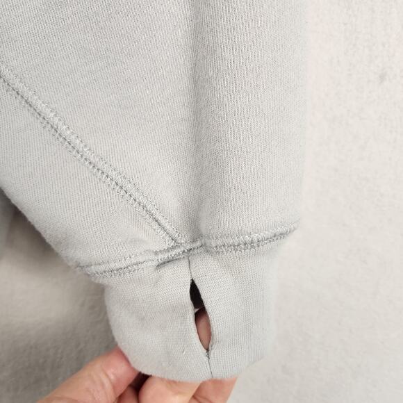 Peace Love World Pride French Terry Sweatshirt Hamptons Grey Medium A396367 EUC - Picture 6 of 16